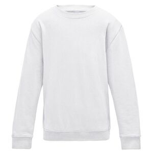 Awdis Childrens/Kids Sweatshirt / Arctic White